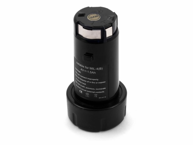 

Аккумулятор для Milwaukee M4 D-202B (48-11-2001) 1500mAh, 48-11-2001M2 B4