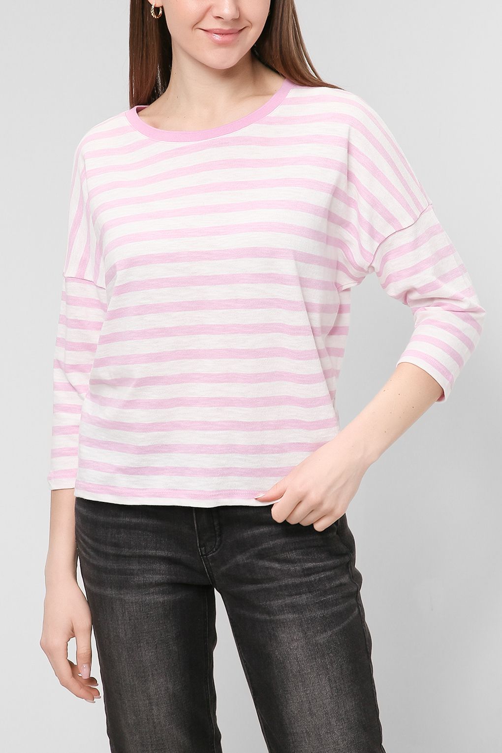 

Лонгслив женский Esprit Casual 992EE1K333 розовый M, 992EE1K333