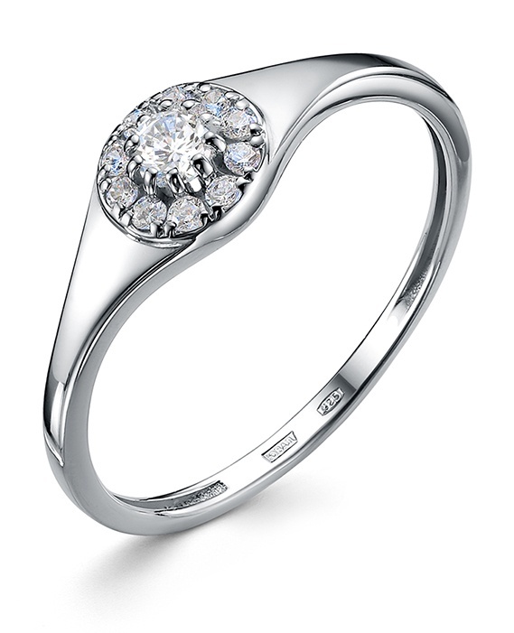 

Кольцо из серебра р. , Kari Jewelry 237526, фианит, 237526