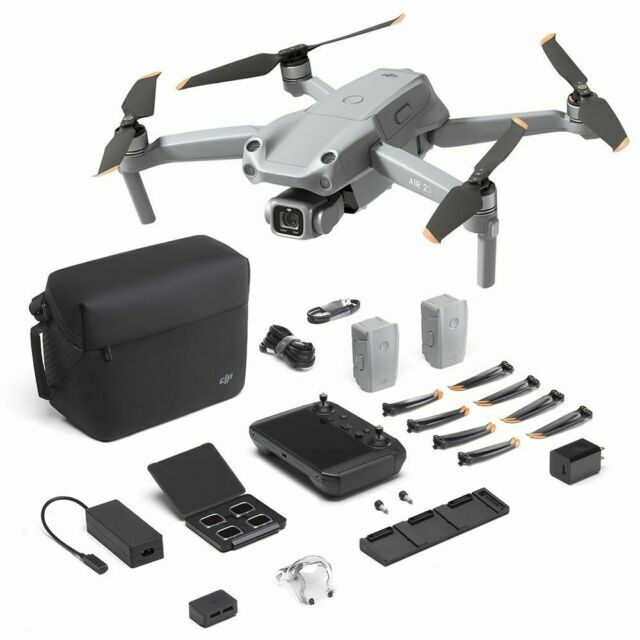 фото Радиоуправляемый квадрокоптер dji air 2s fly more combo, smart controller