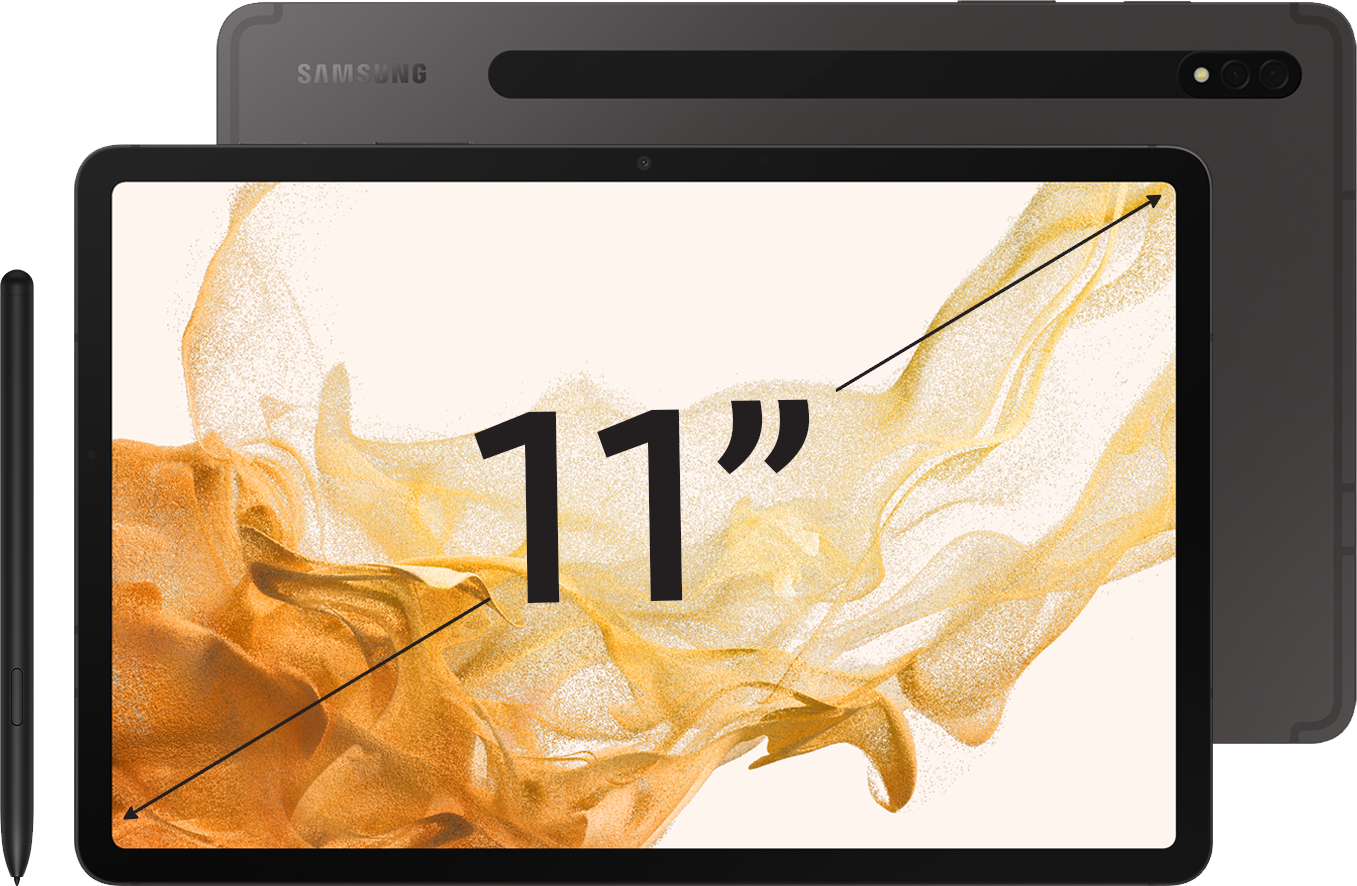 фото Планшет samsung galaxy tab s8 256gb 5g graphite (sm-x706bzabser)