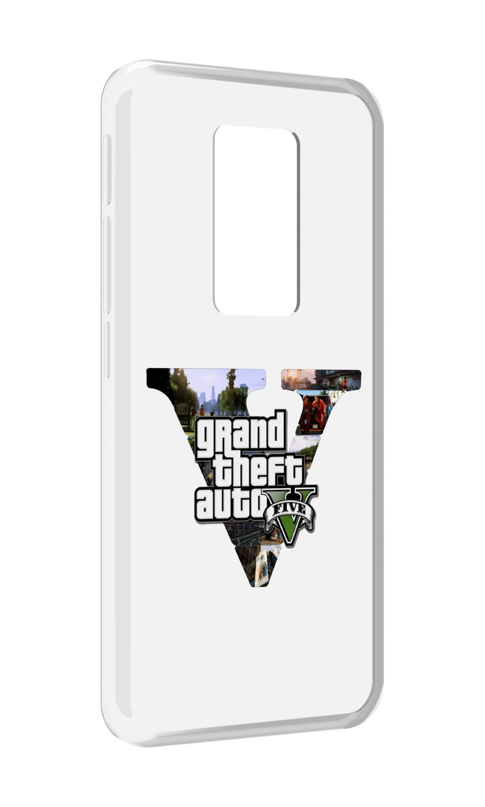 

Чехол MyPads GTA 5 логотип для Motorola Defy 2021, Прозрачный, Tocco
