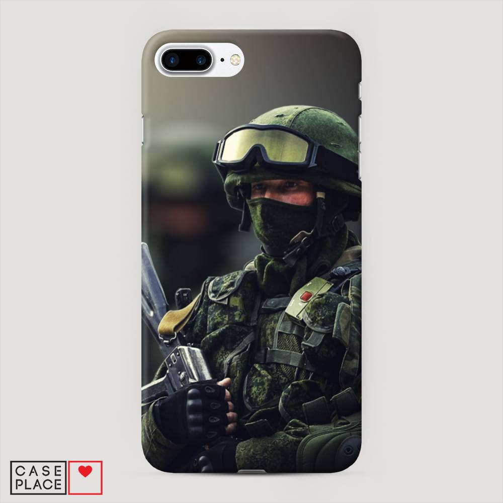 

Пластиковый чехол "Солдат" на Apple iPhone 7 Plus, 10720-4
