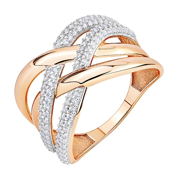 

Кольцо из золота р. , Kari Jewelry 237717, фианит, 237717