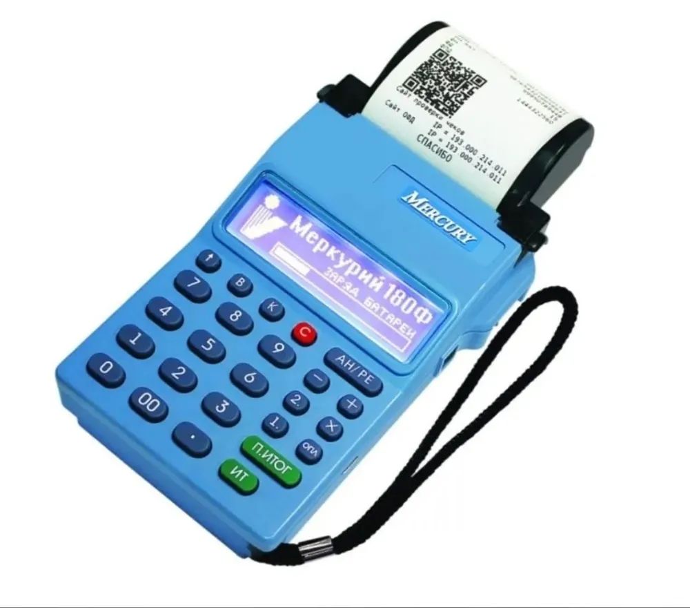 

Онлайн касса Меркурий 180Ф (УТ0000004246), 180Ф