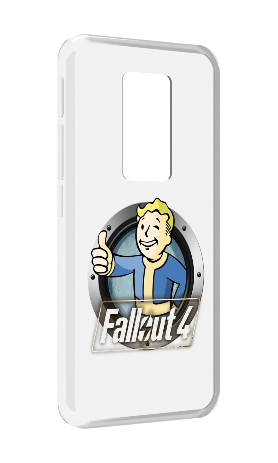 Чехол задняя-панель-накладка-бампер MyPads Fallout-4 для Motorola Defy 2021 противоударный
