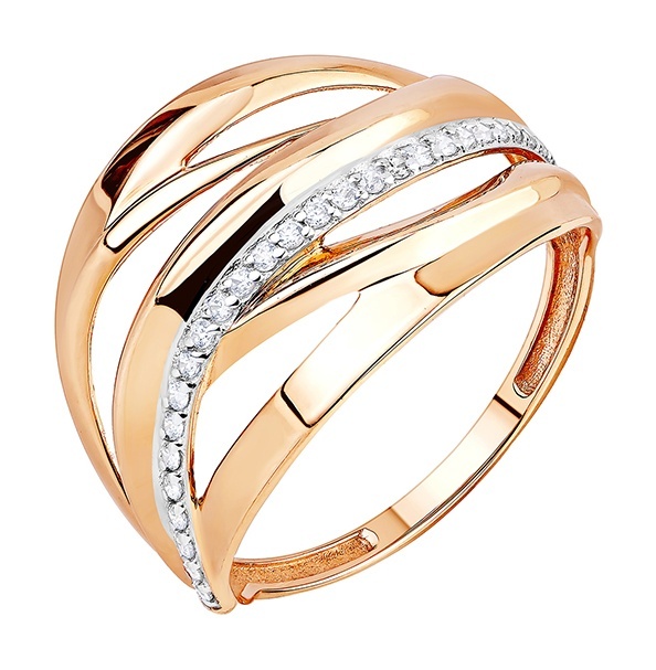 

Кольцо из золота р. , Kari Jewelry 237716, фианит, 237716