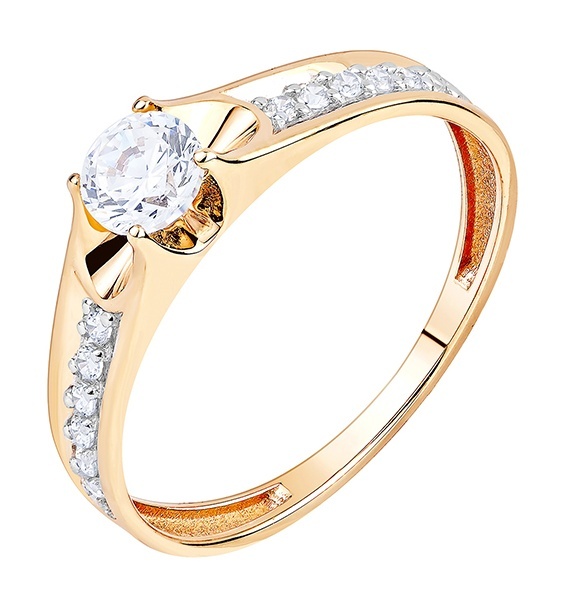 

Кольцо из золота р. , Kari Jewelry 237715, фианит, 237715