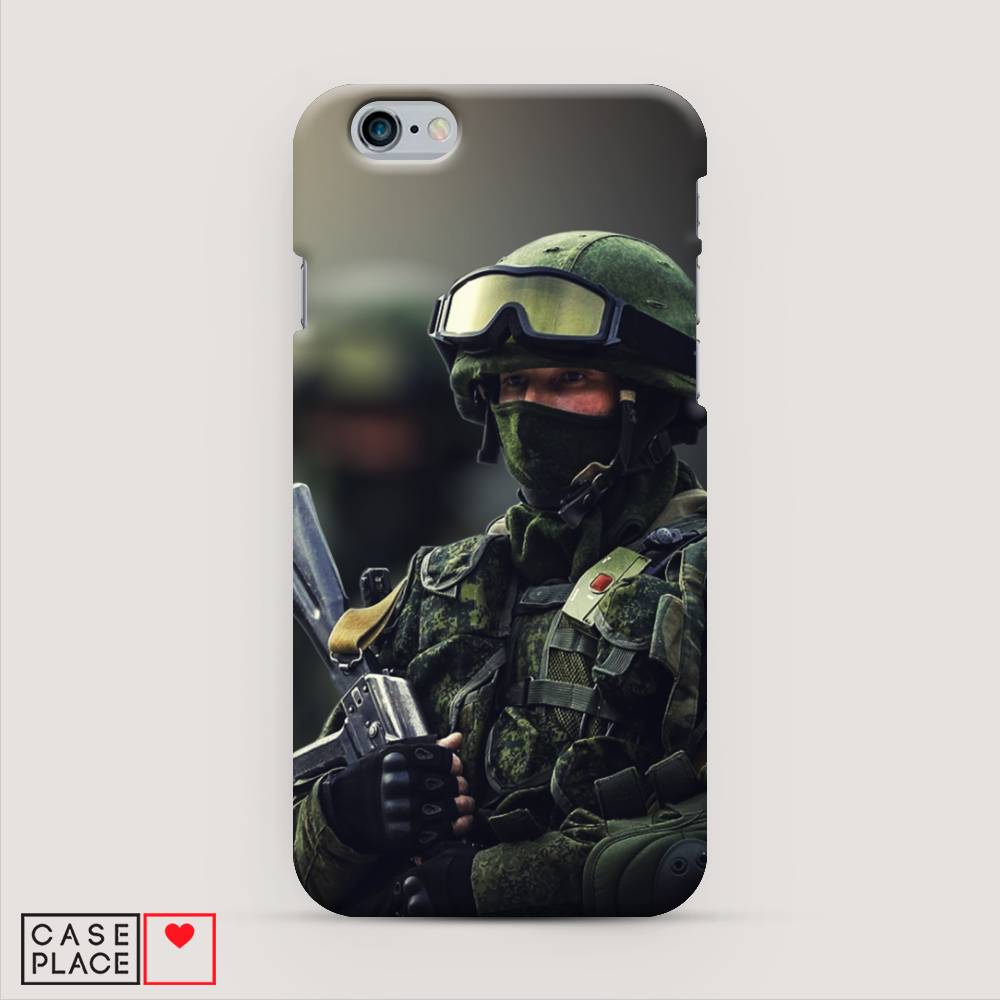 

Пластиковый чехол "Солдат" на Apple iPhone 6S, 0104S20-4