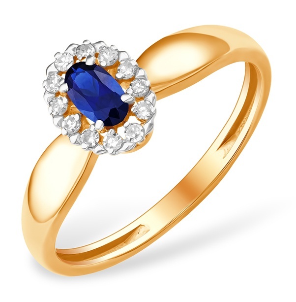 

Кольцо из золота р.  Kari Jewelry 232225, бриллиант, 232225