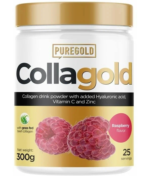 PUREGOLD Pure Gold, Collagold, 300g (Малина)