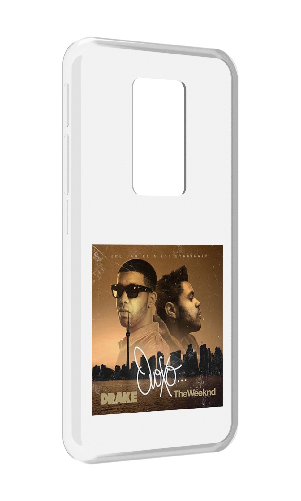 

Чехол MyPads Drake & The Weeknd - OVOXO для Motorola Defy 2021, Прозрачный, Tocco