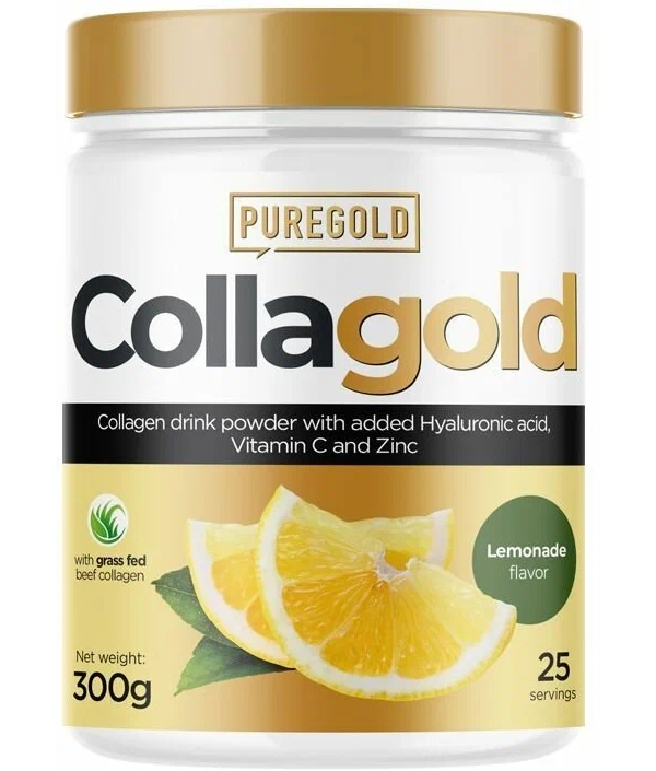 PUREGOLD Pure Gold, Collagen, 300g (Лимонад)