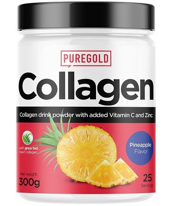 PUREGOLD Pure Gold, Collagen, 300g (Ананас)