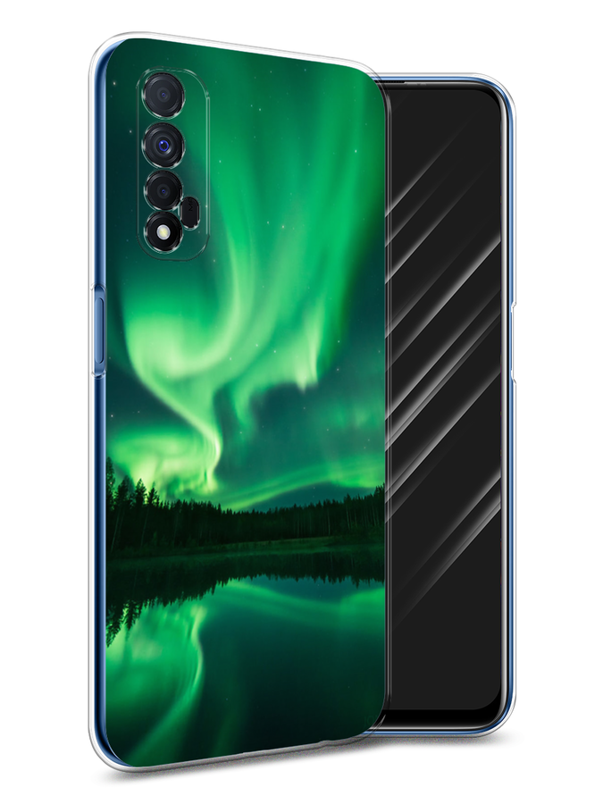 

Чехол Awog на Realme 7 "Ночные пейзажи 7", Разноцветный, 254150-4