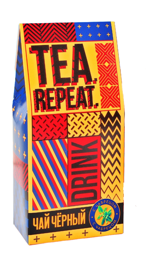 

Чай чёрный Tea repeat, с чабрецом, 50 г