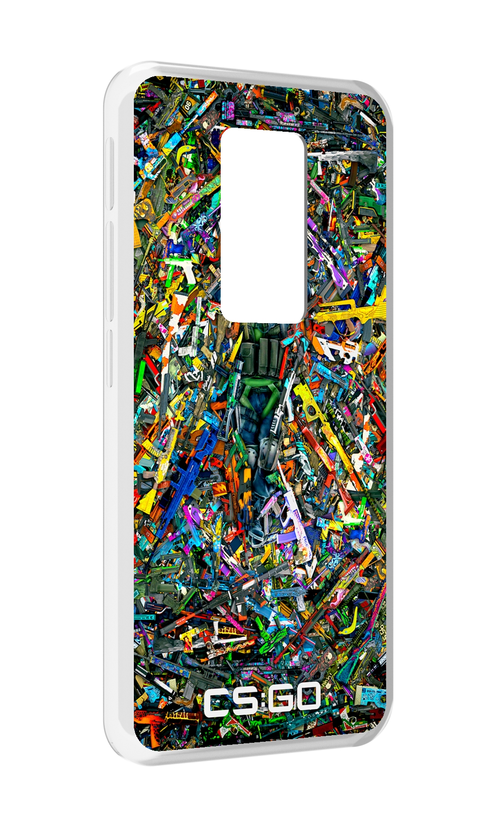 

Чехол MyPads CS GO guns skins мужской для Motorola Defy 2021, Прозрачный, Tocco