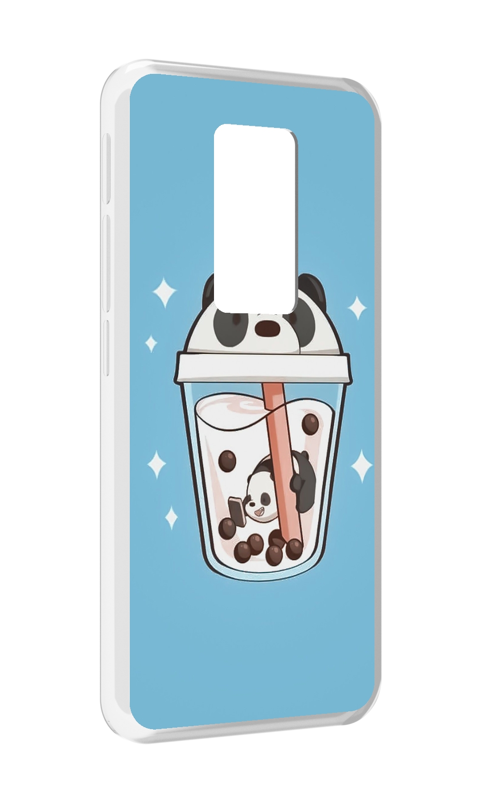 

Чехол MyPads Bubble tea для Motorola Defy 2021, Прозрачный, Tocco