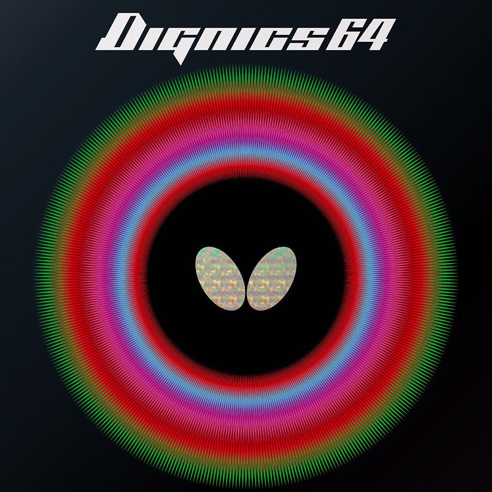 

Накладка BUTTERFLY Dignics 64, красная, 2.1, Красный