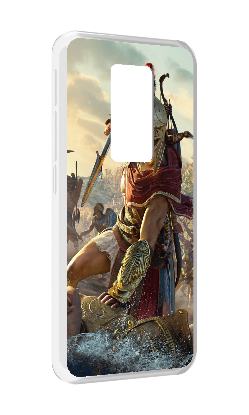 

Чехол MyPads Assassin's Creed Odyssey Kassandra мужской для Motorola Defy 2021, Прозрачный, Tocco