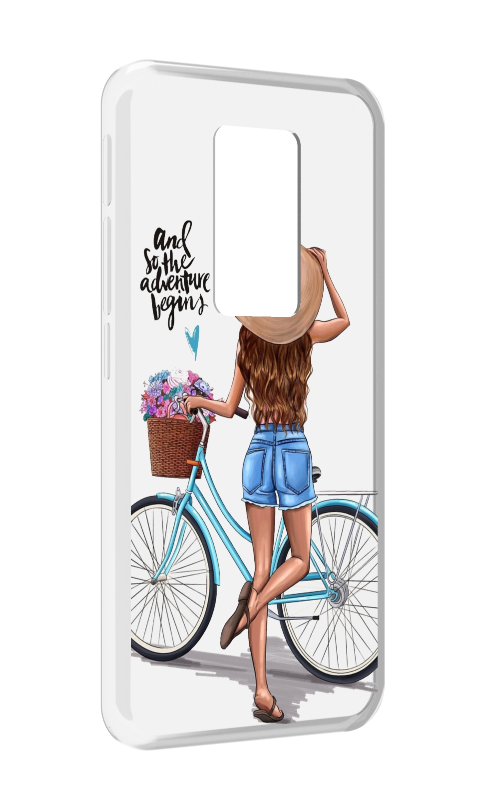 

Чехол MyPads Adventure женский для Motorola Defy 2021, Прозрачный, Tocco