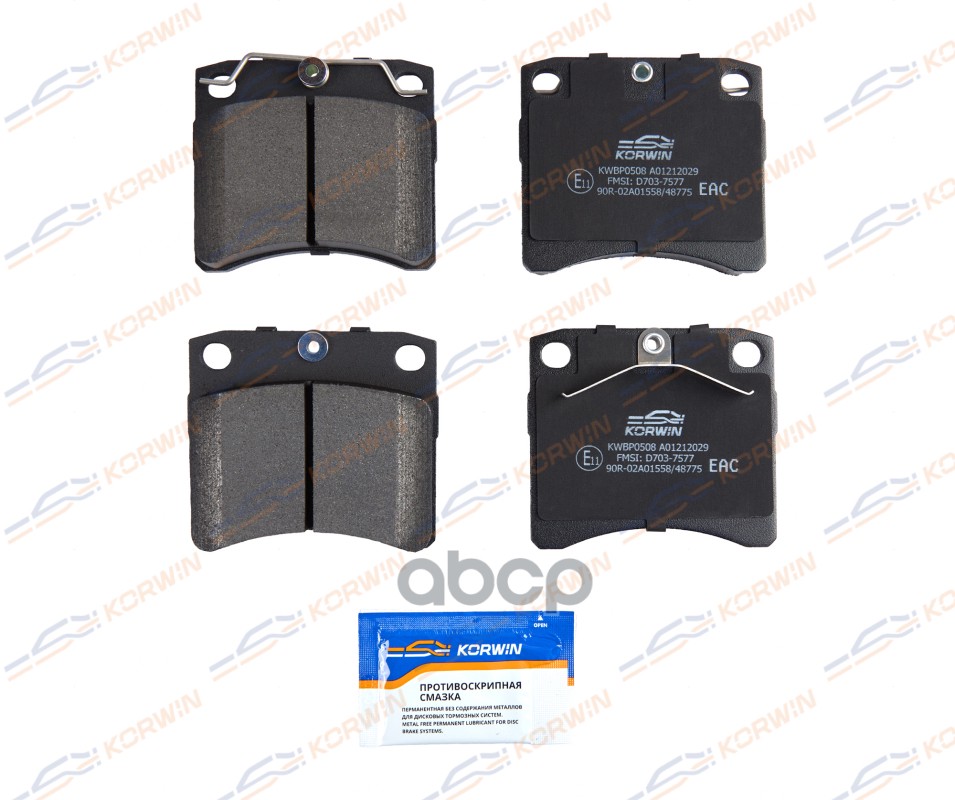 

Колодки Тормозные Перед. Vw T4 90-03 (+Диск 15")