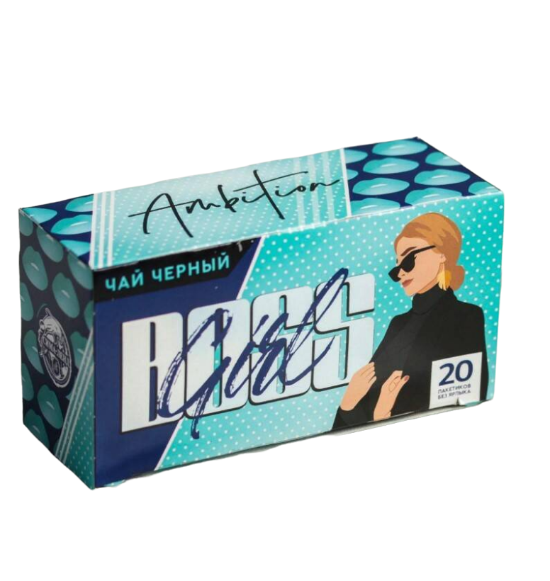 

Чай чёрный BOSS GIRL, 20 фильтр-пакетов, 40 г.