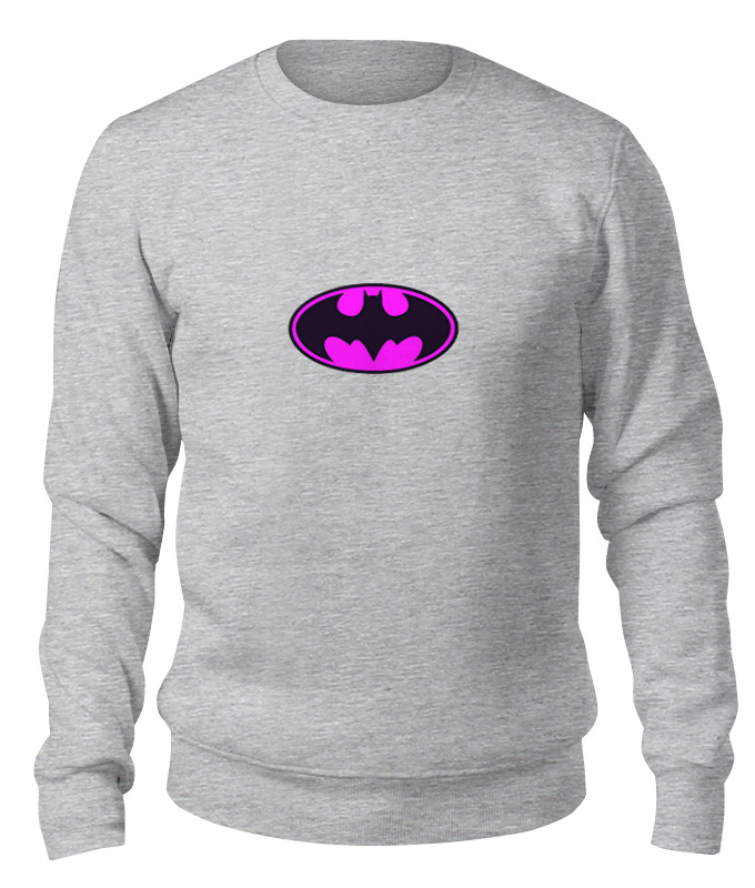 

Свитшот унисекс Printio Бэтмен (batman) серый M, Бэтмен (batman)