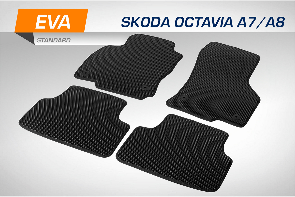 

Коврики в салон EVA Standart для Шкода Октавия универсал, лифтбек 13-20 20-, 6510201