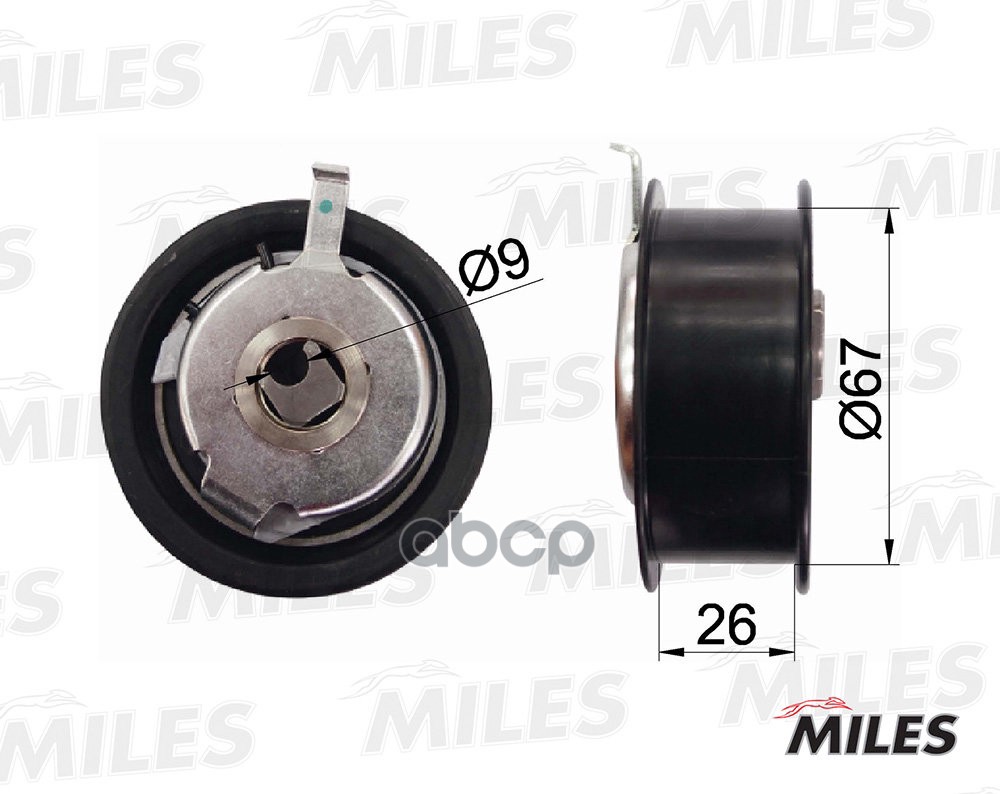 

Ролик Натяжителя Miles Ag02044 Audi A4/Vw Golf/T4/Passat 1.9d 90- Miles арт. AG02044
