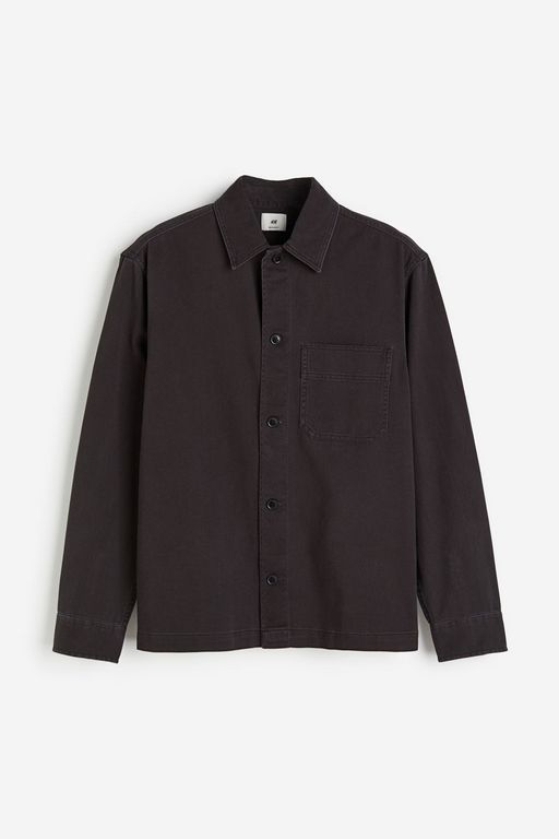 

Рубашка мужская H&M 1207069 коричневая XXL, Коричневый, 1207069