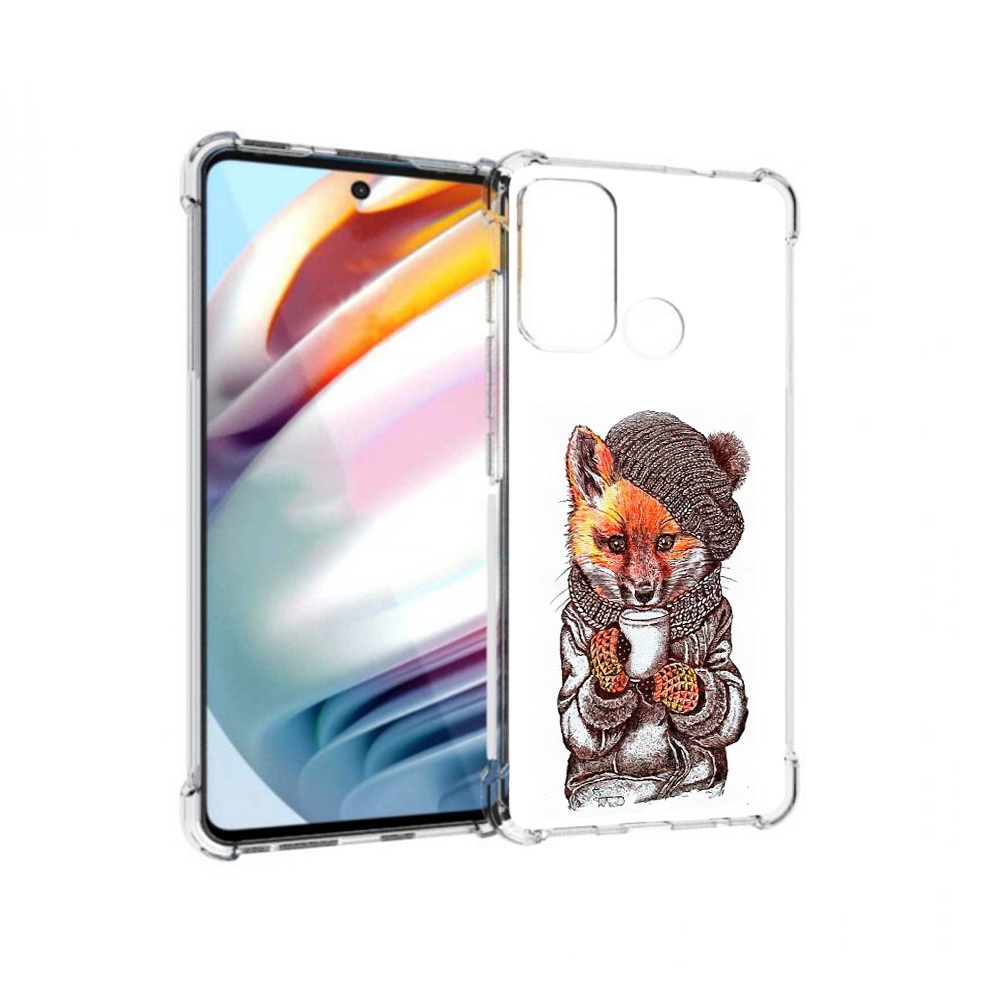 

Чехол MyPads Tocco для Motorola Moto G60 лиса в шапке (PT227068.360.437), Tocco