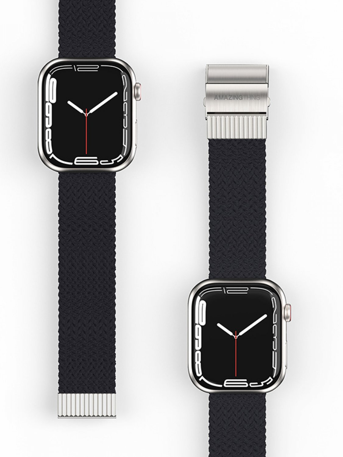 

Ремешок для Apple Watch 38mm/40mm/41mm Amazingthing Titan Weave Light Shadow, Titan Weave Light Shadow