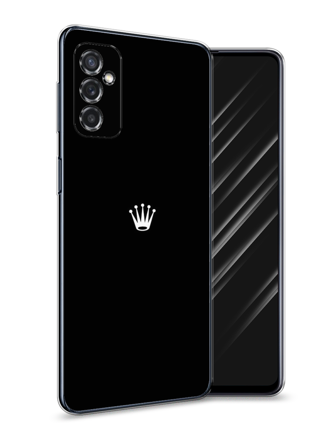 

Чехол Awog на Samsung Galaxy M52 / Самсунг M52 "Белая корона на черном фоне", Разноцветный, 2104350-7