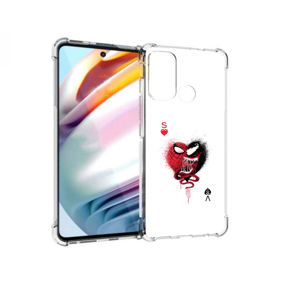 

Чехол MyPads Tocco для Motorola Moto G60 Веном (PT227068.360.41), Прозрачный, Tocco