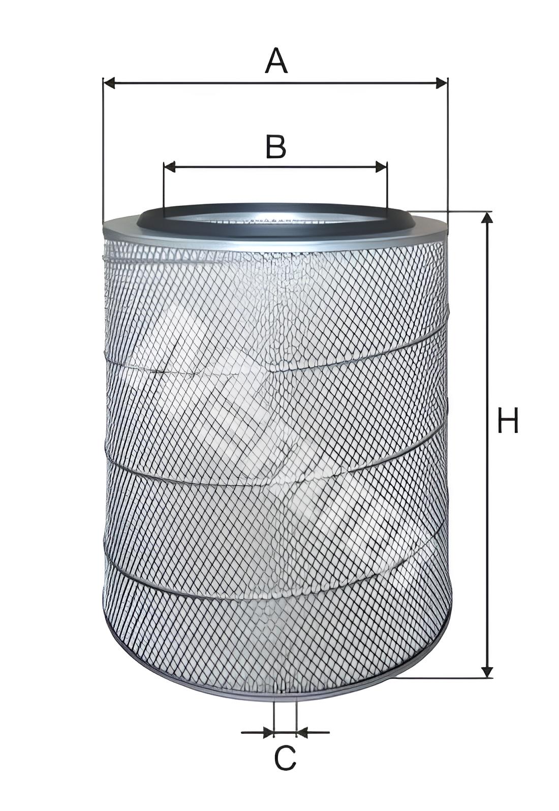 

Фильтр воздушный MFILTER A 800