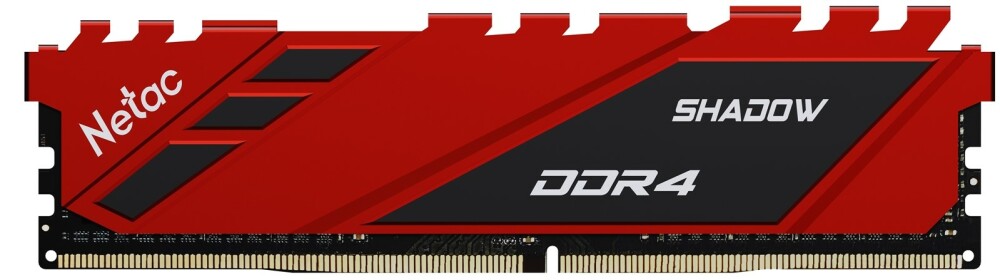 Оперативная память Netac Shadow 16Gb DDR4 2666MHz (NTSDD4P26SP-16R)