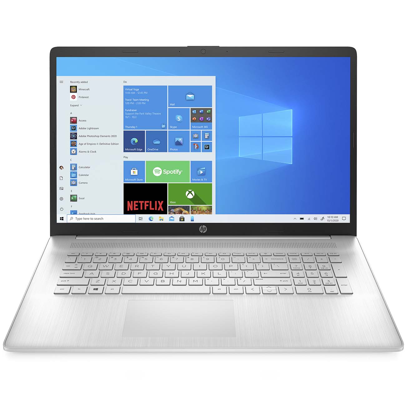 фото Ноутбук hp 17-cp 17-cp0126ur silver (5d666ea)