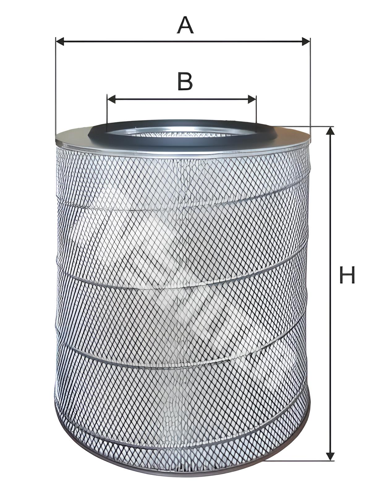 

Фильтр воздушный MFILTER A 586