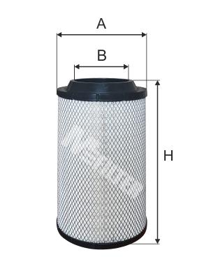 

Фильтр воздушный MFILTER A 582