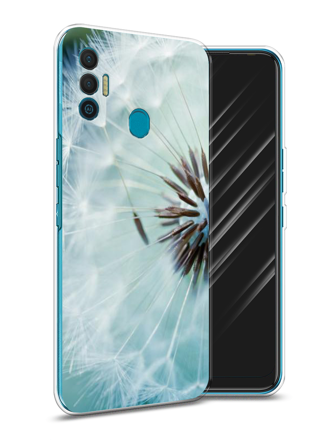 

Чехол Awog на Tecno Spark 7 "Пух одуванчика", Разноцветный, 301050-4