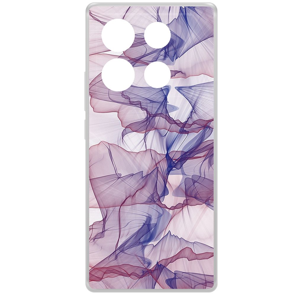 

Чехол-накладка Krutoff Clear Case Абстракт 15 для INFINIX Note 40, Прозрачный