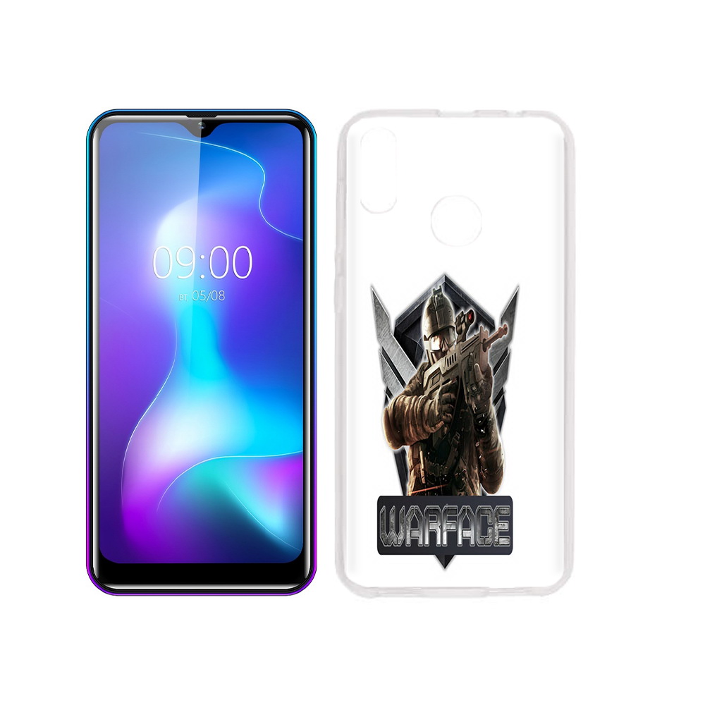 

Чехол MyPads Tocco для BQ 6042L игра про войну, Прозрачный, Tocco