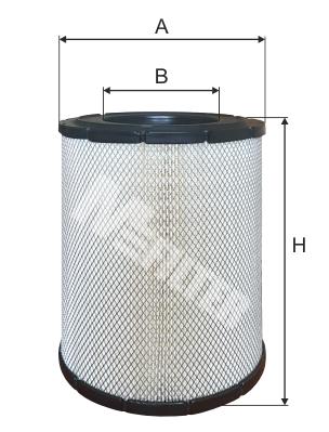 

Фильтр воздушный MFILTER A 559