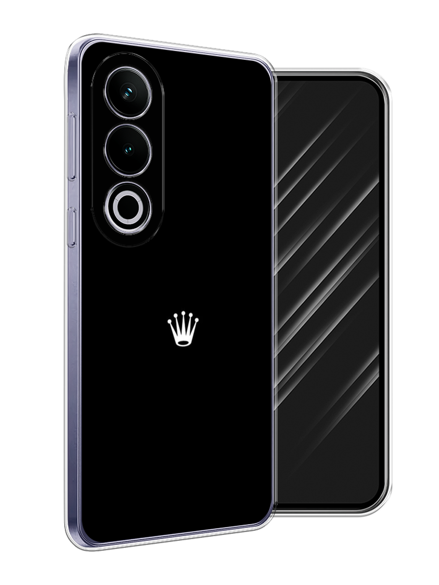 

Чехол Awog на OnePlus Ace 3V "Белая корона на черном фоне", Черный, 154850-1