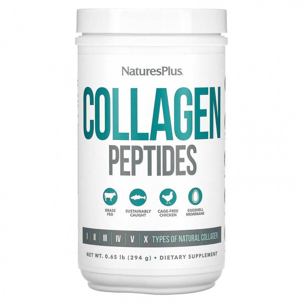 NaturesPlus Collagen Peptides Powder 065 lb 4885₽