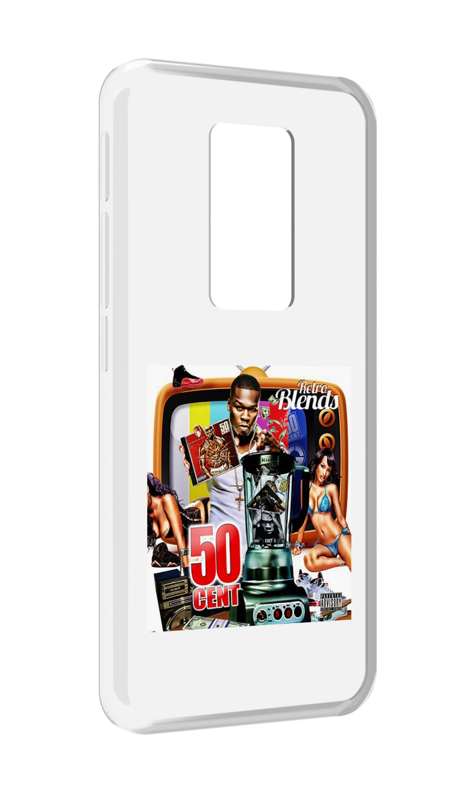

Чехол MyPads 50 Cent - Retro 50 Cent Blends для Motorola Defy 2021, Прозрачный, Tocco