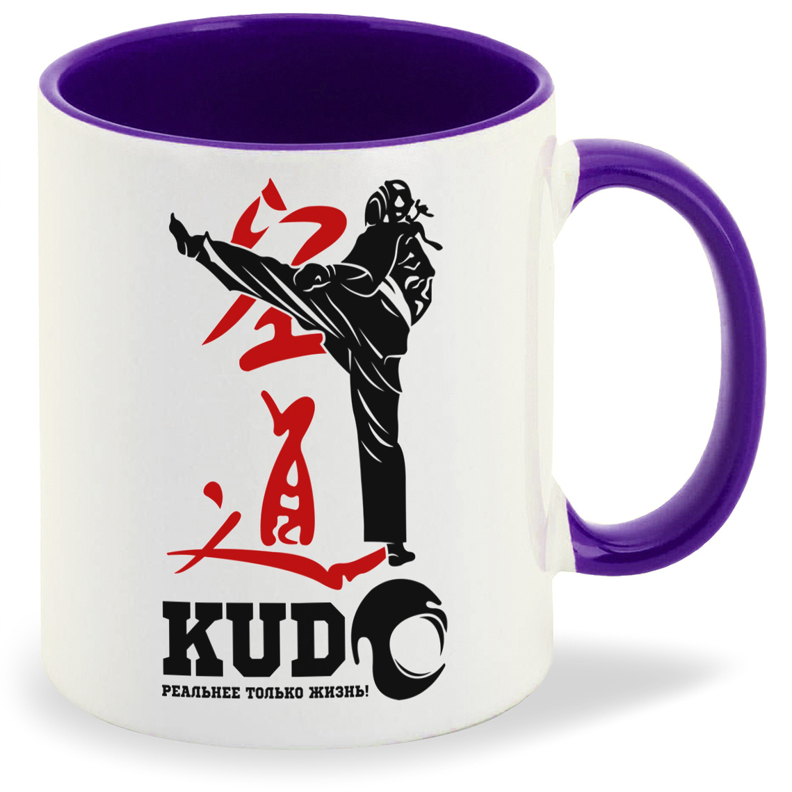 

Кружка CoolPodarok ЛKudo реальнее только жизнь, ЛKudo реальнее только жизнь