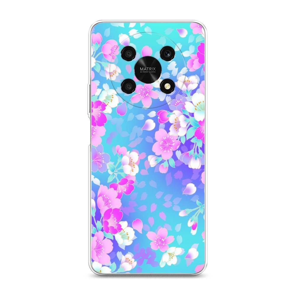 

Чехол Awog для Honor X9 5G "Яблоневые цветы", 6109750-8