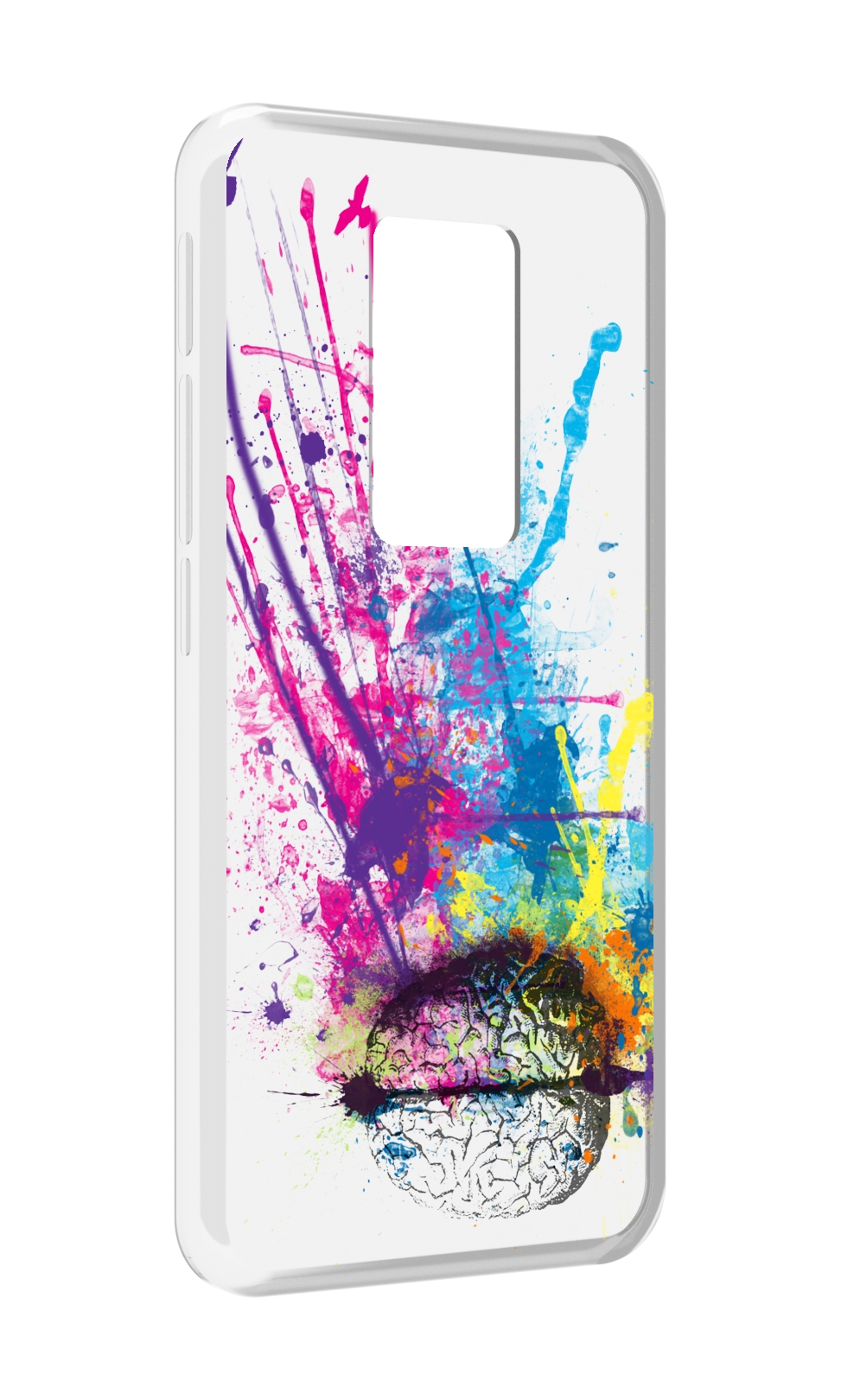 

Чехол MyPads яркий красочный мозг для Motorola Defy 2021, Прозрачный, Tocco